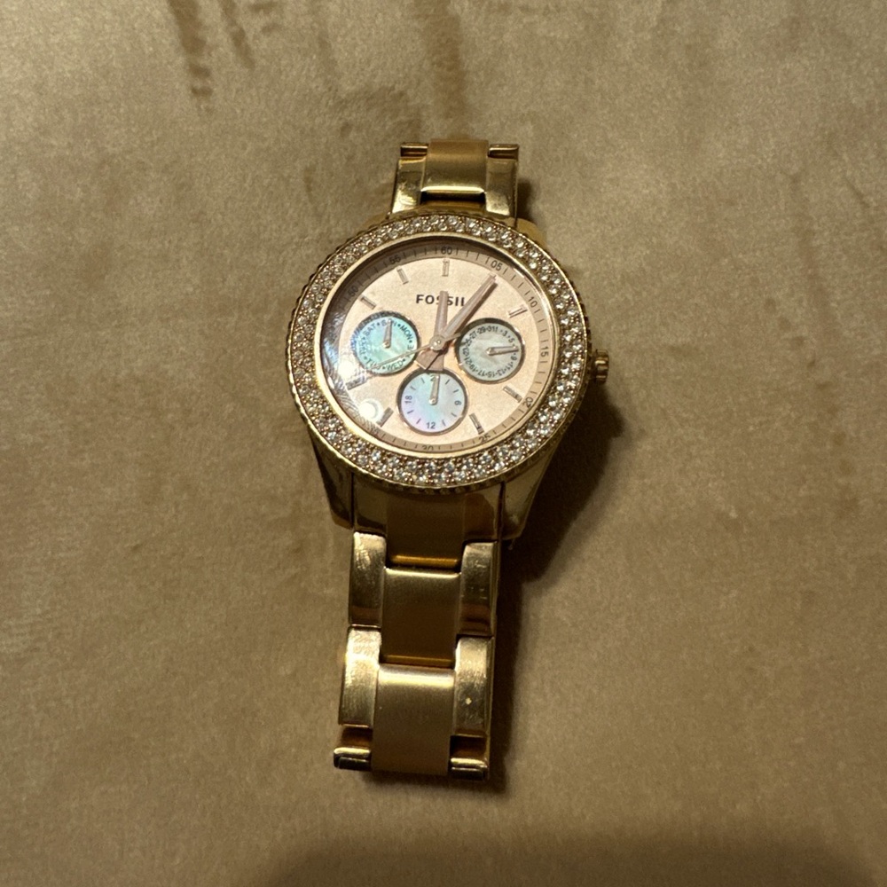 FOSSIL Stella Watch Rose Gold Womens